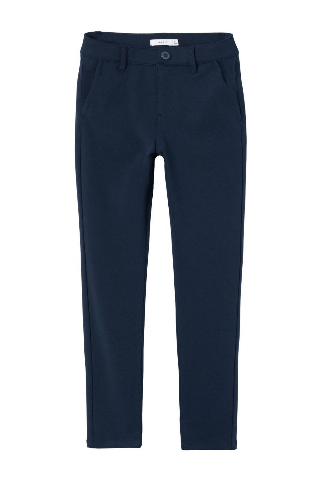 NAME IT regular fit broek NMMSILAS donkerblauw