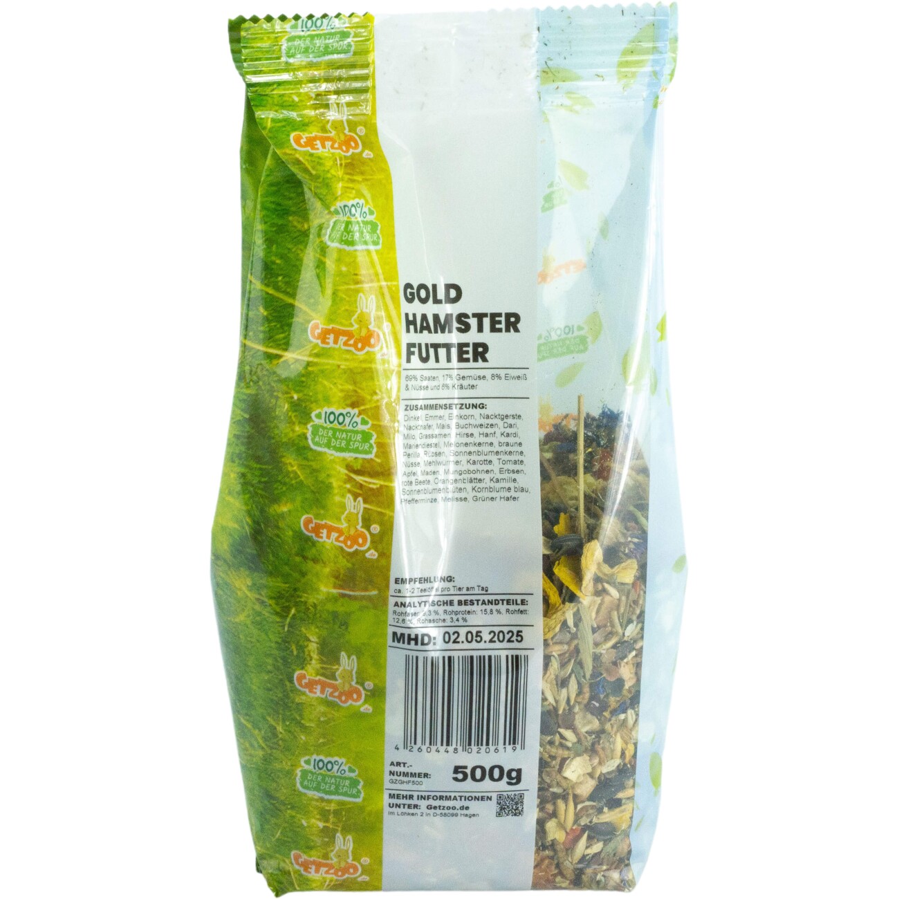 Getzoo Goldhamsterfutter 500g