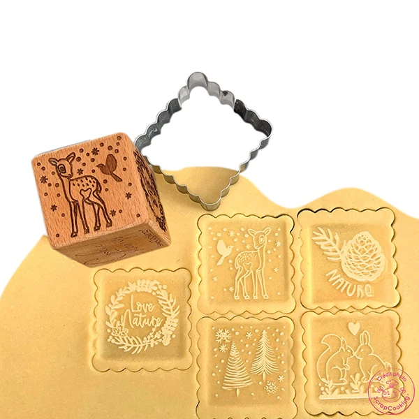 Kit décoration de biscuits Forêt enchantée Scrapcooking