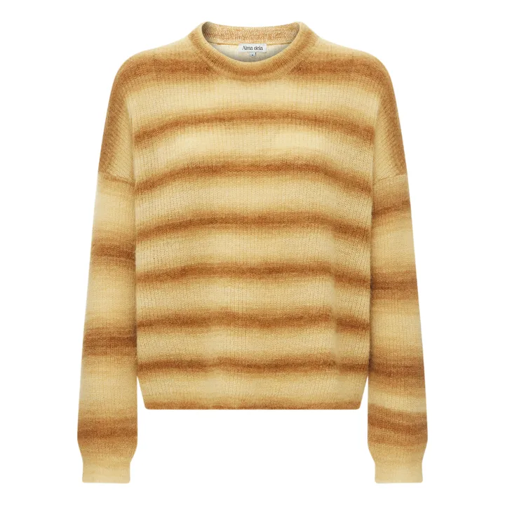 Alma Deia Pull Mohair Loose | Beige