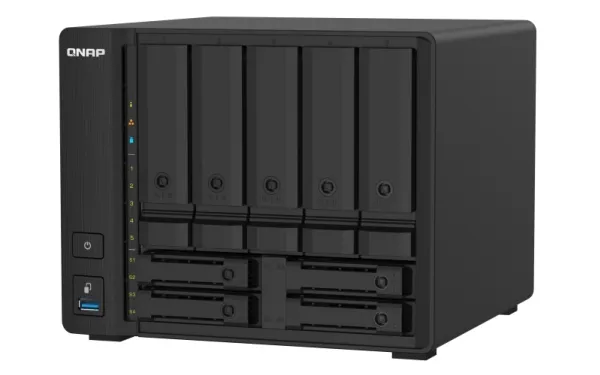 QNAP TS-932PX - NAS-server - 9 fag - SATA 6Gb/s - RAID 0, 1, 5, 6, 10, 50, JBOD, 5 hot reserve, 6 hot reserve, 60, 50 hot reserve, 10 hot reserve, 1 hot reserve, 60 hot reserve - RAM 4 GB - Gigabit Ethernet / 2,5 Gigabit Ethernet / 10 Gigabit Etherne