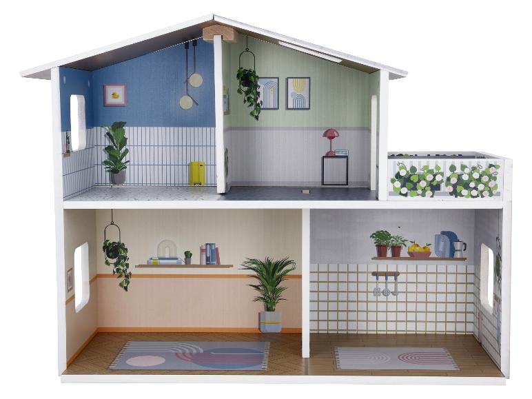 Houten poppenhuis