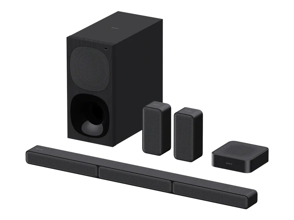 Sony HT-S40R - Lydbarsystem - til hjemmebiograf - 5.1-kanal - trådløs - Bluetooth - 600 Watt (Total)