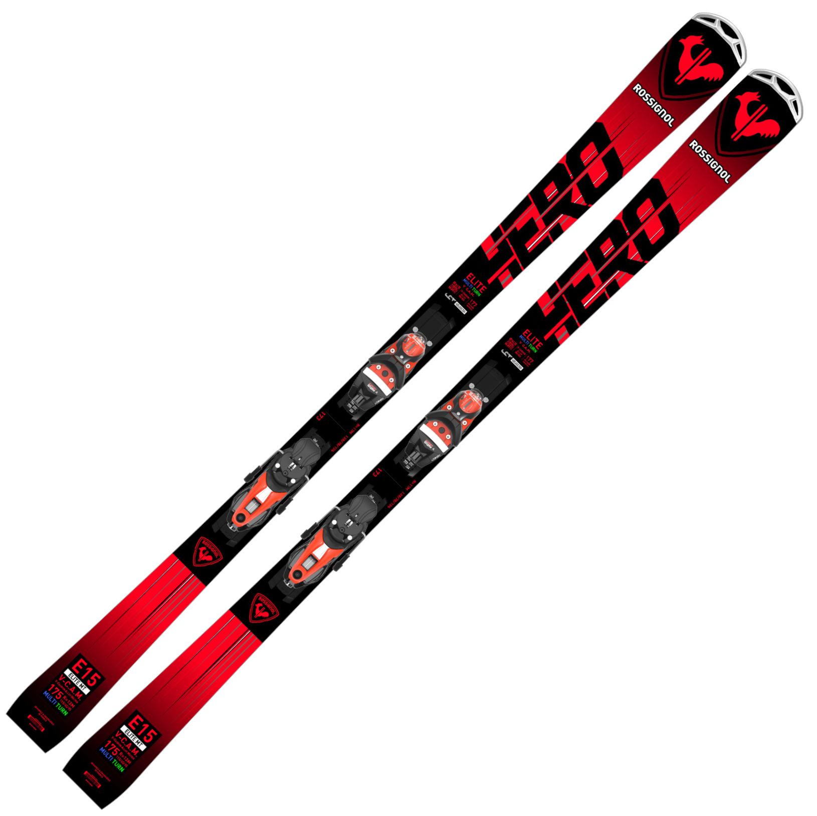 Rossignol HERO ELITE MT TI CAM + Look NX12 GW 2023/24 - 159 Look NX 12 Konect GW black