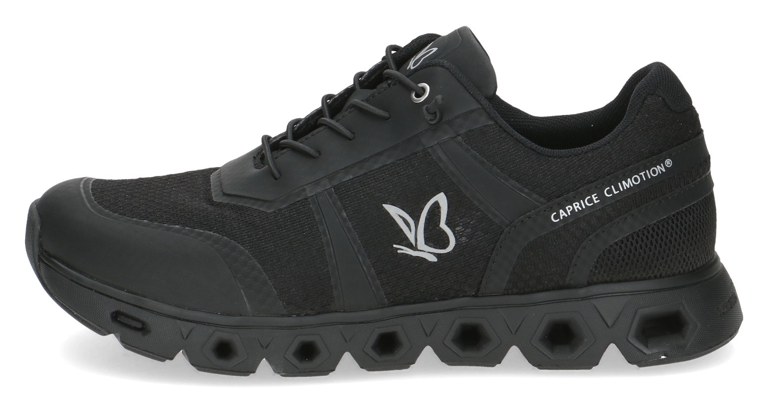 Caprice Plateausneaker  , Freizeitschuh, Halbschuh, Komfortschuh mit Logo-Schmetterling