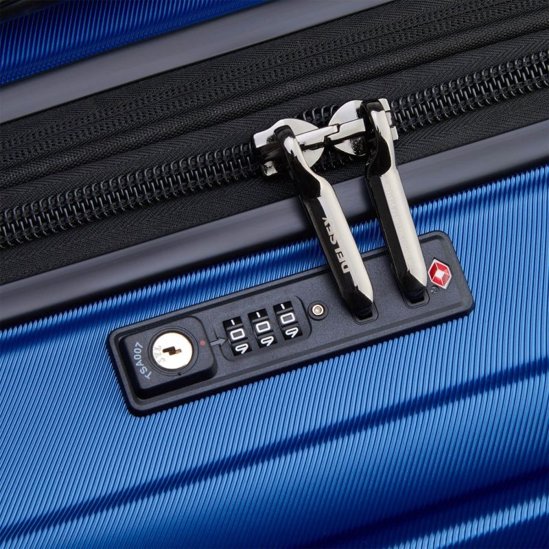Valise cabine rigide Shadow 5.0 Extensible 55 cm Bleu