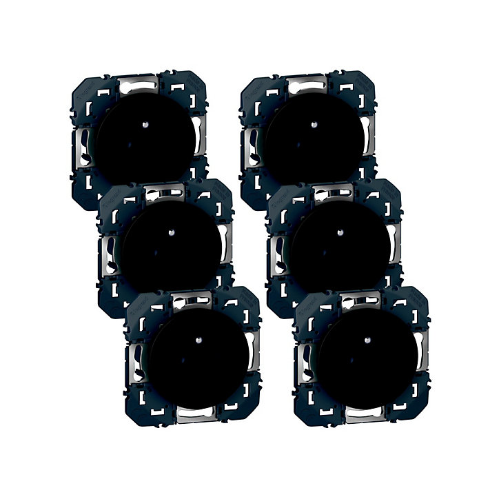 Prise Legrand Dooxie, lot de 6 pièces