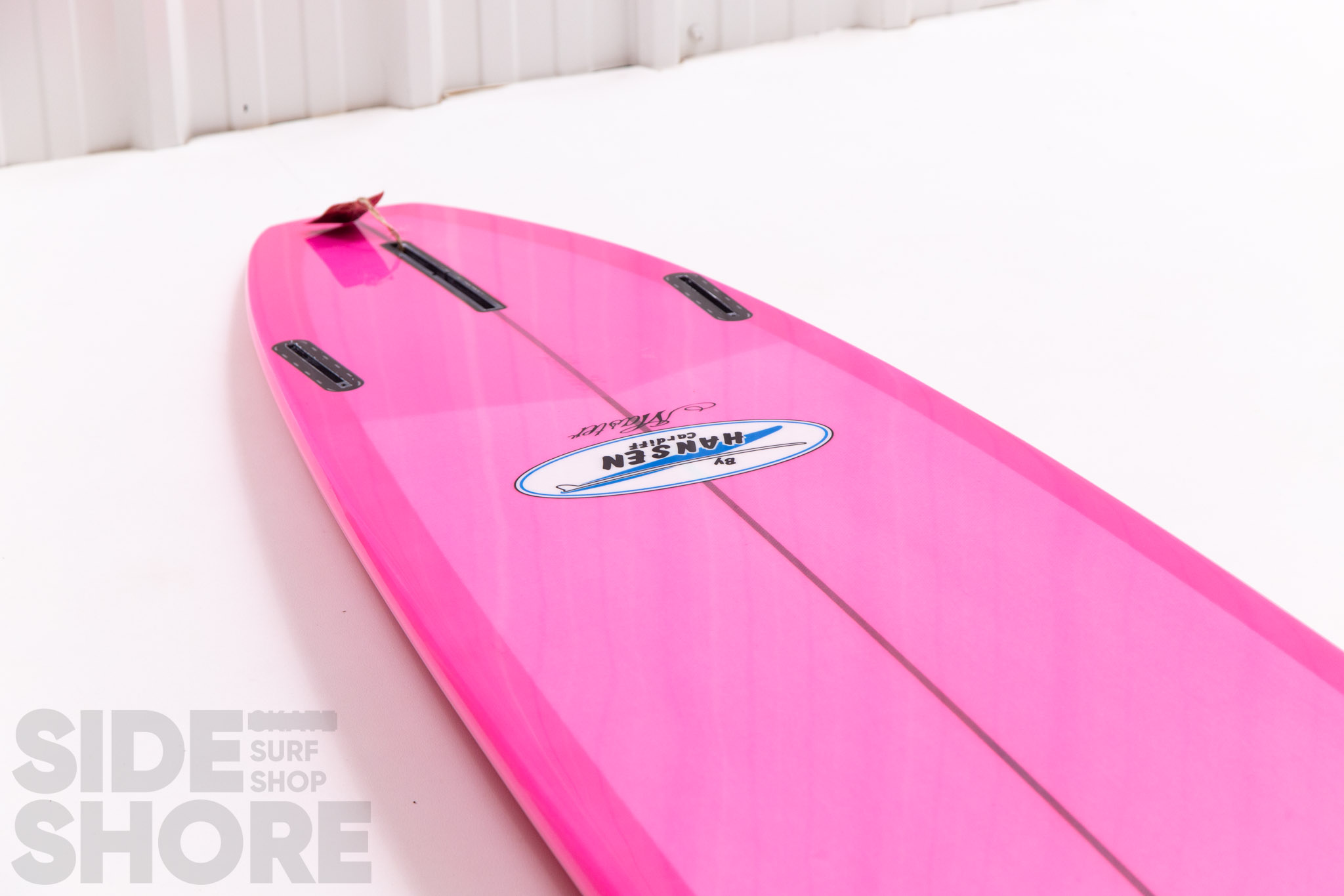Hansen Surfboards Master - Tint Pink   Polish - 9'2 x 22 1/2