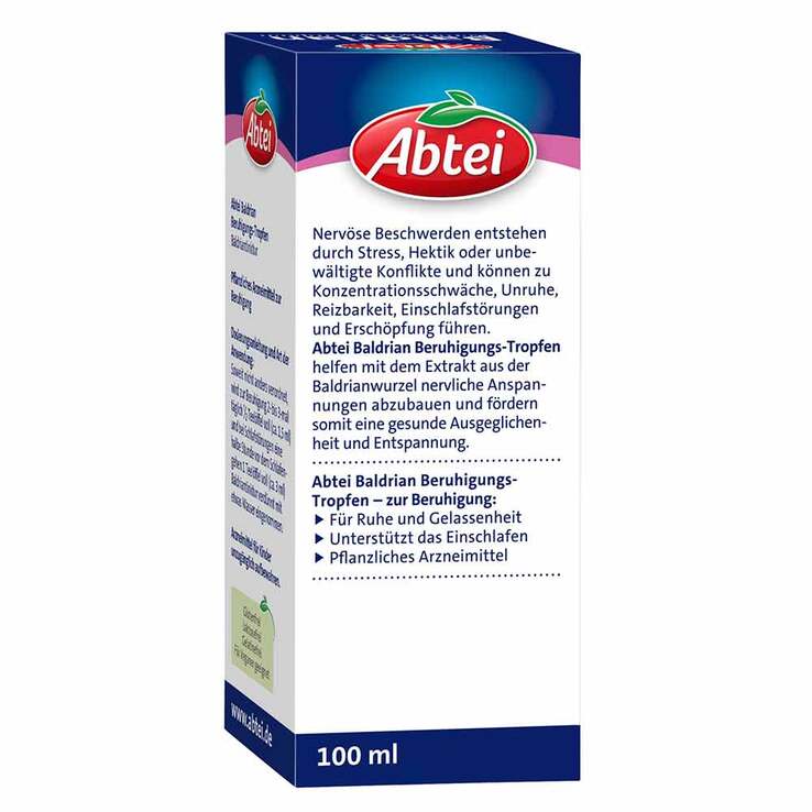 Abtei Baldrian Beruhigungs-Tropfen, 100 ml