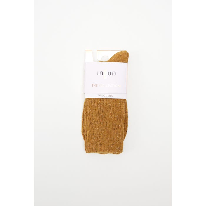 inSua THE COLLECTION-Sokken spikkels wool silk - Insua The Collection