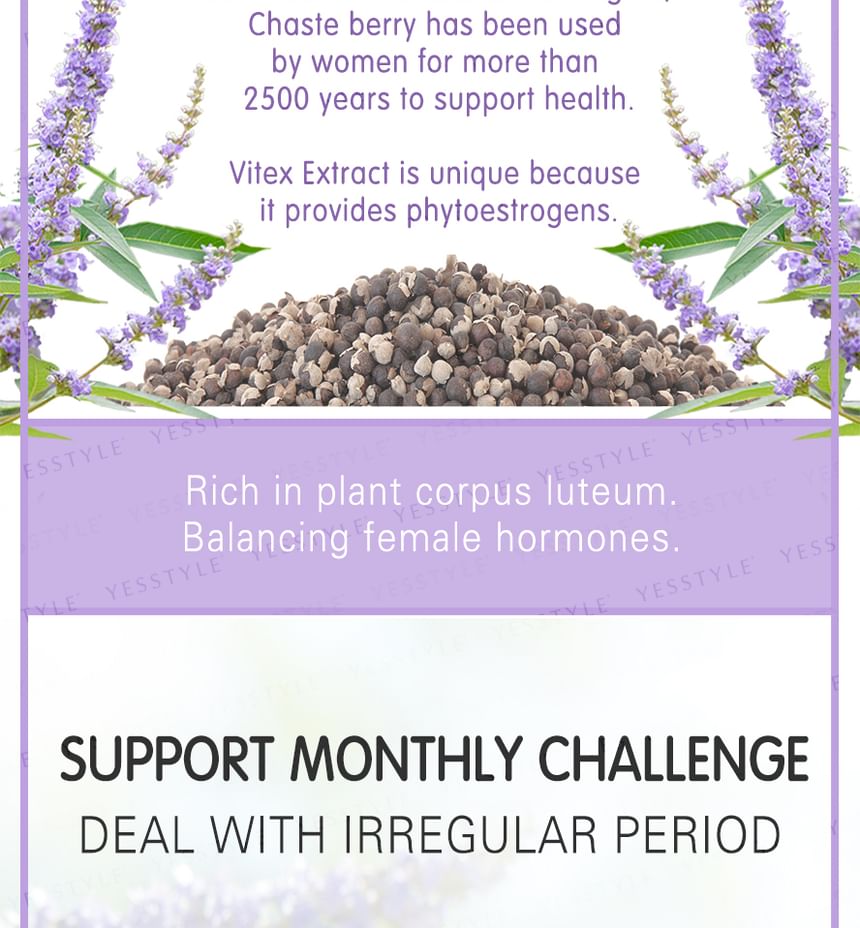 BHK's - Vitex Chaste Berry Veg Capsules