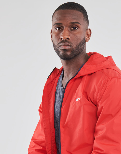 Tommy Jeans - TJM PACKABLE WINDBREAKER - Rouge