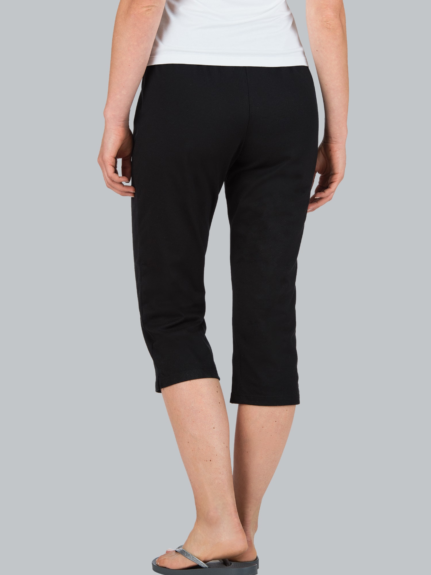 Caprihose Schwarz