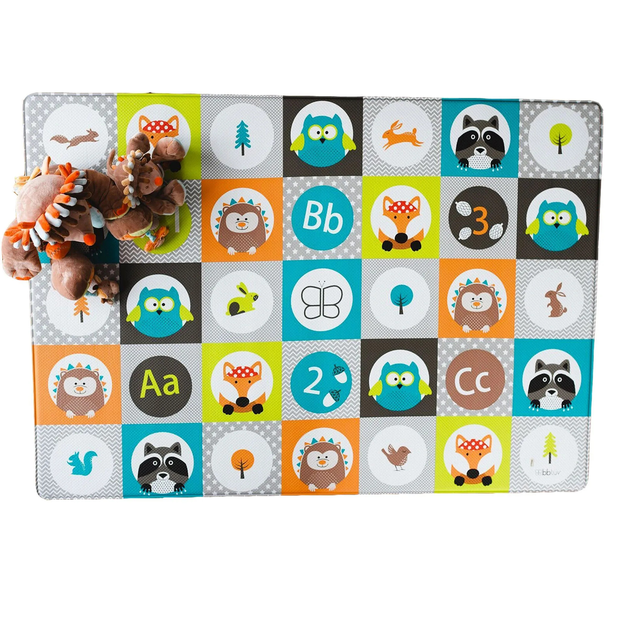 Bblüv Tapis de Jeux en Mousse - Multi