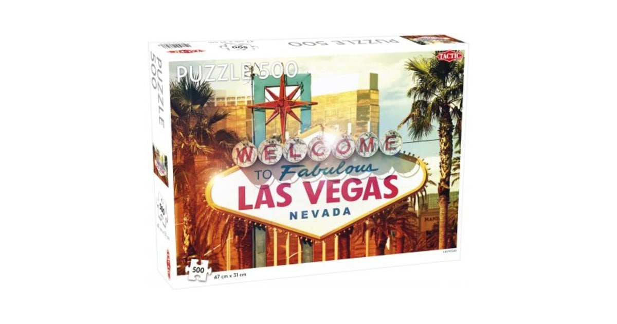 TacticPuzzel Around the World: Las Vegas  (500 stukjes)