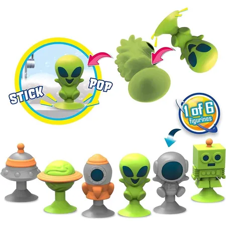 Craze Spaßbad INKEE Space Magische Duft Badekugel mit Saugnapf Überraschung, 1 Stück, sortiert