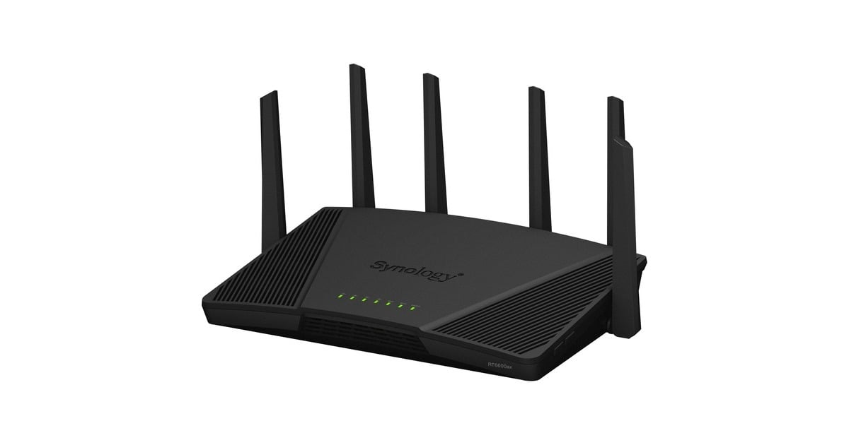 SynologyRT6600AX Tri-band wifi 6-router