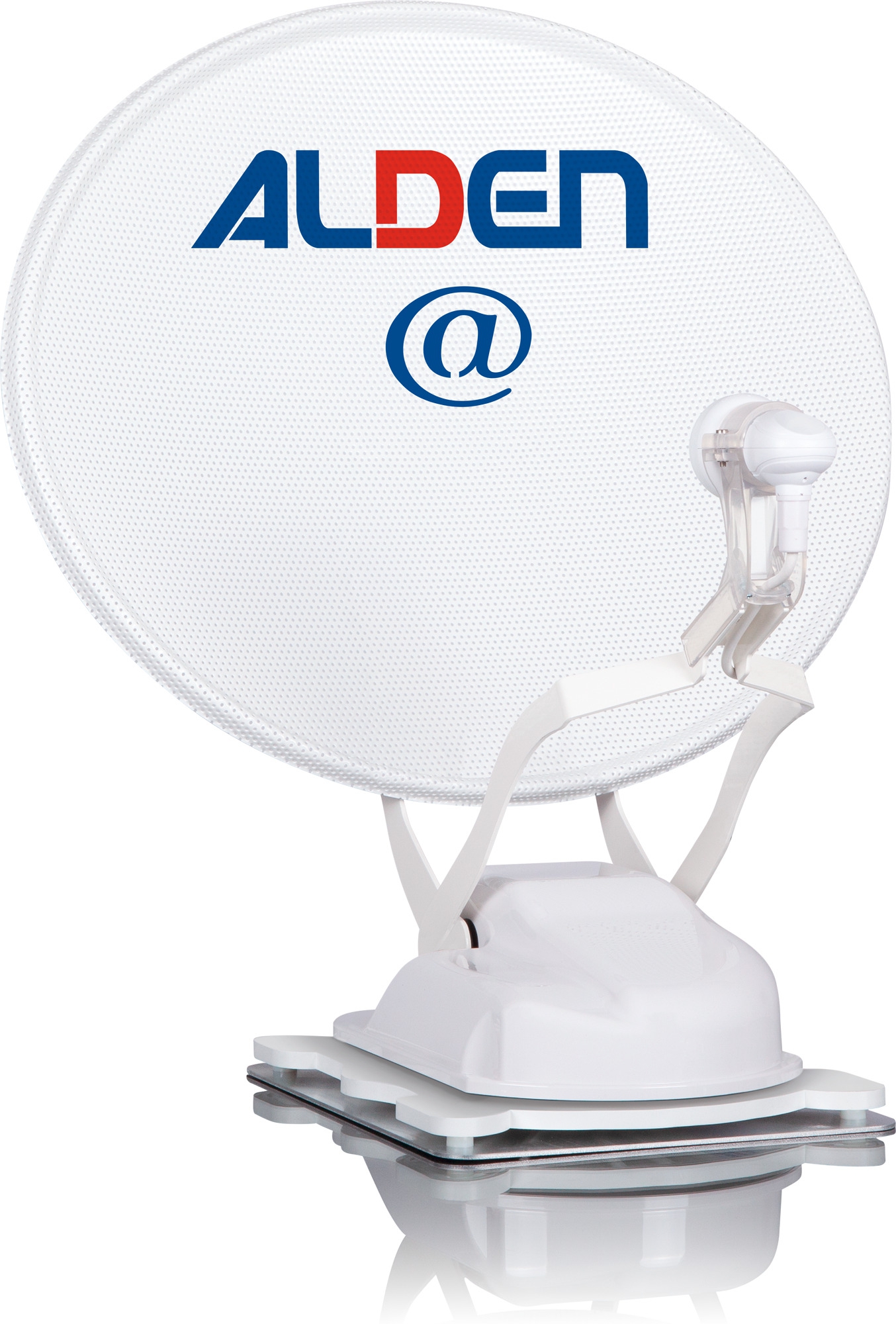 Alden Onelight@ 60 HD EVO vollautomatische Satellitenanlagen inklusive S.S.C. HD-Steuermodul und LTE Antenne Farbe Ultrawhite