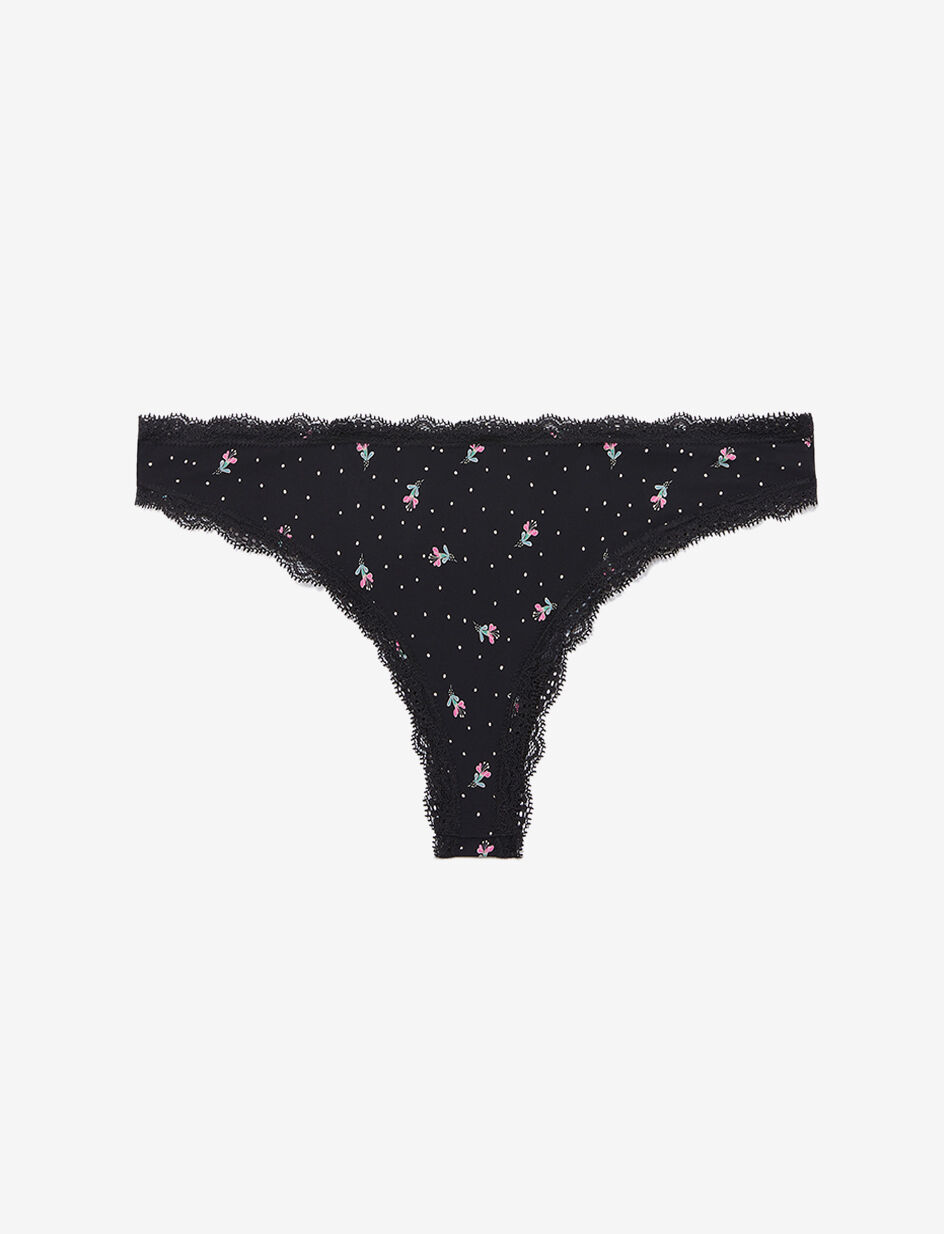 Tanga - envolée noir