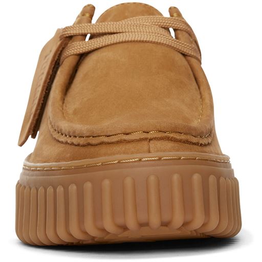 Clarks Torhill Bee D Sko, Light Tan Nubuck, 40