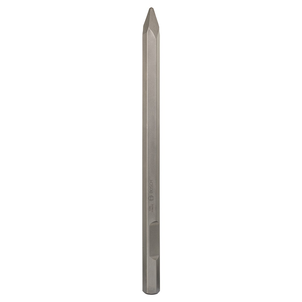 BOSCH 520mm 28mm-Hex Moil Pointed Chisel
