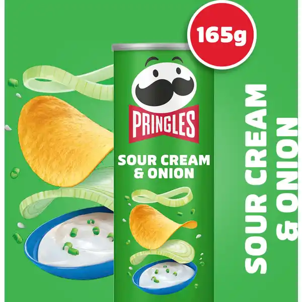 Sour Cream & Onion Chips mit Sauerrahm- und Zwiebel-Geschmack