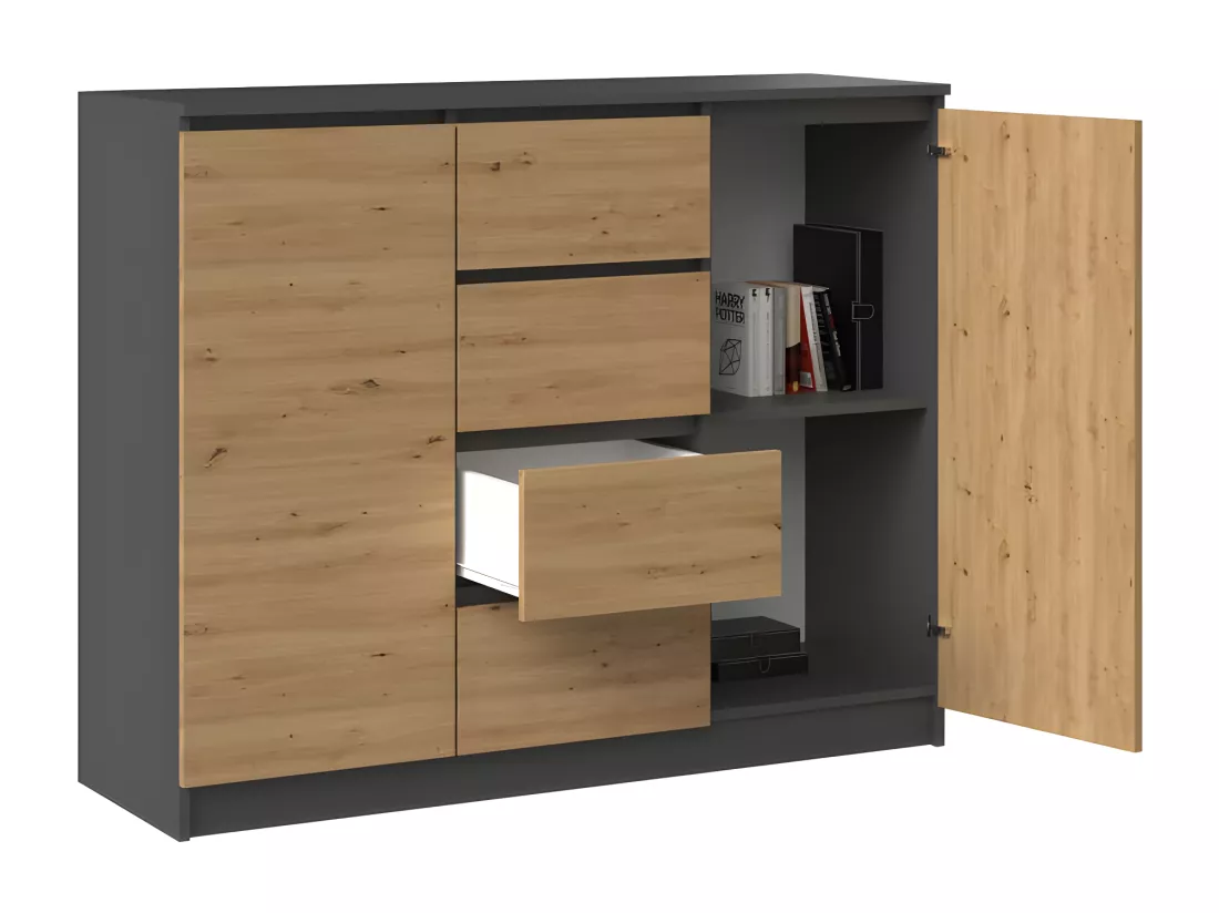 CARISE - Fauteuil de bureau ergonomique - Hauteur ajustable - Avec accoudoirs - Chaise de bureau pivotante