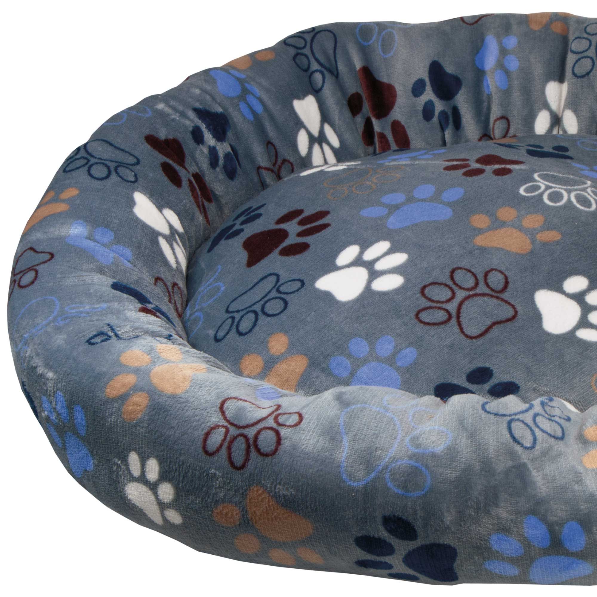 Komfortbett Donut Lissi - weiches Coral-Fleece - Anti-Rutsch-Boden - waschbar
