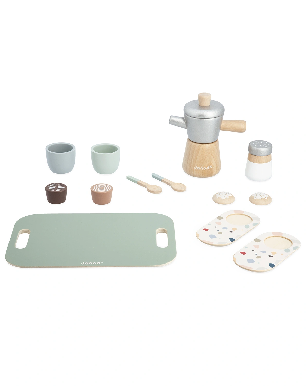 Spiel-Lebensmittel ITALIENISCHER KAFFEE aus Holz
