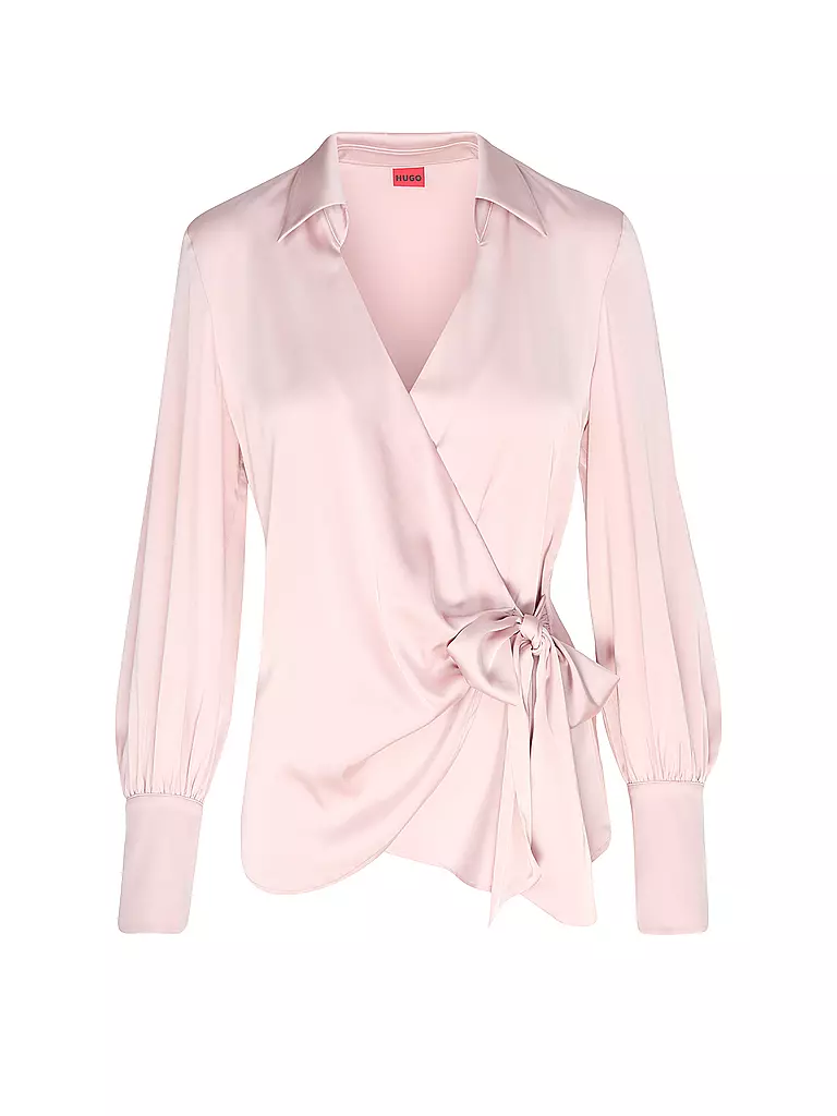 HUGO Wickelbluse EDAMA  rosa