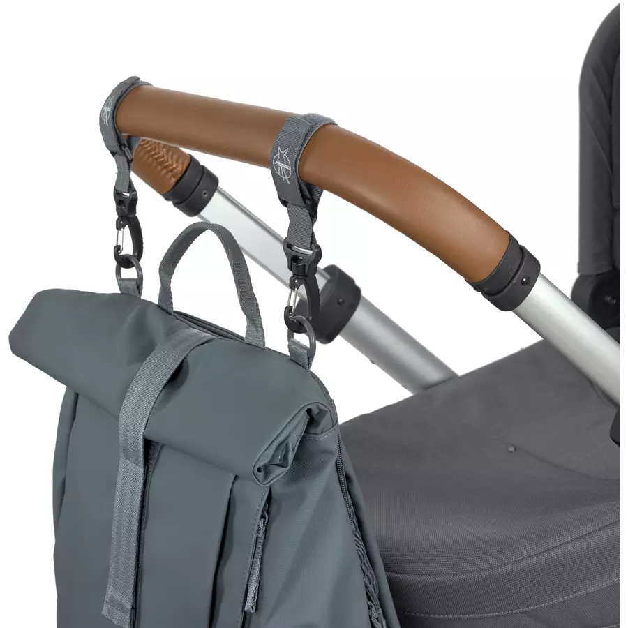 LÄSSIG Wickelrucksack Rolltop Up Backpack anthracite