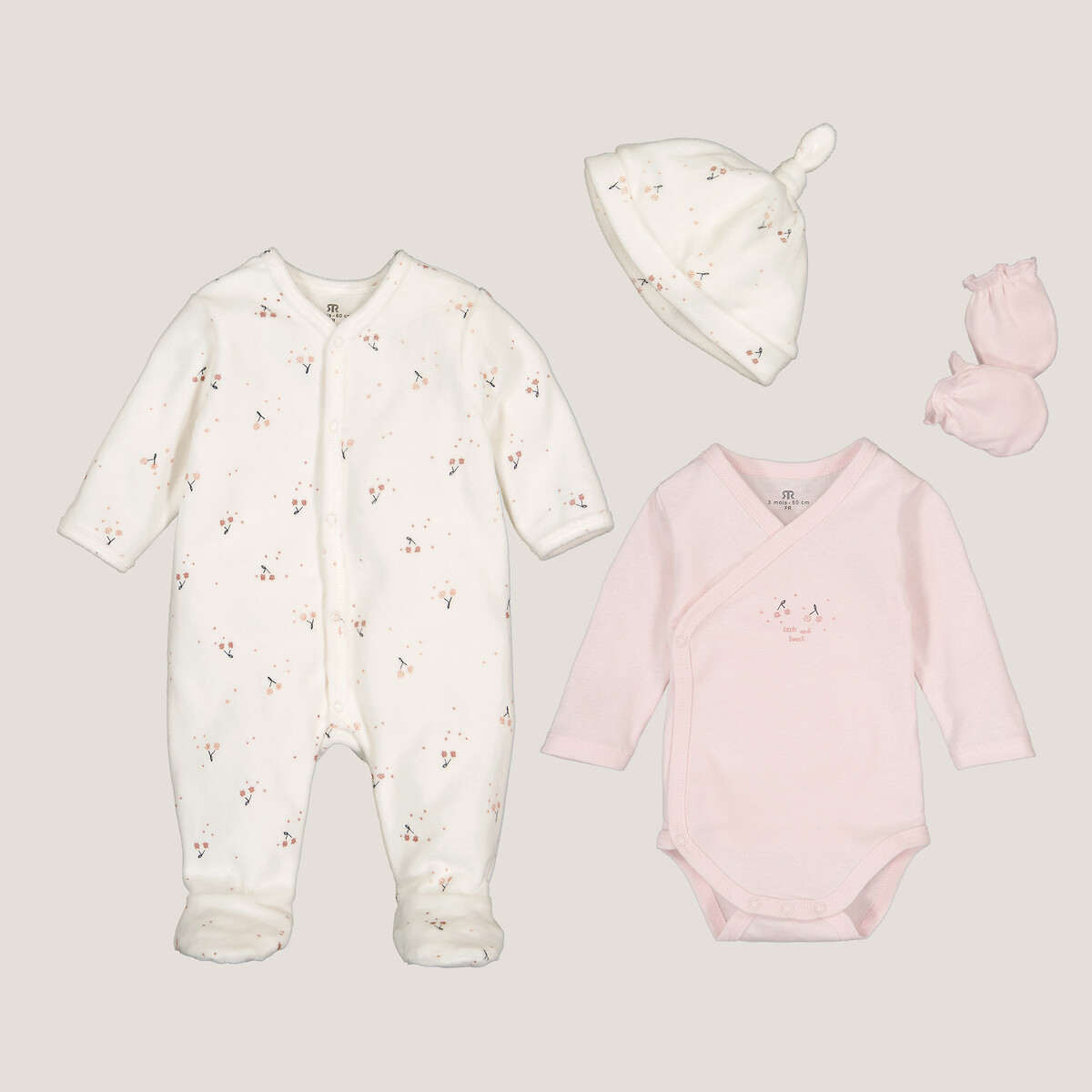 COLEÇÕES LA REDOUTE<br>Kit de parto de 4 peças