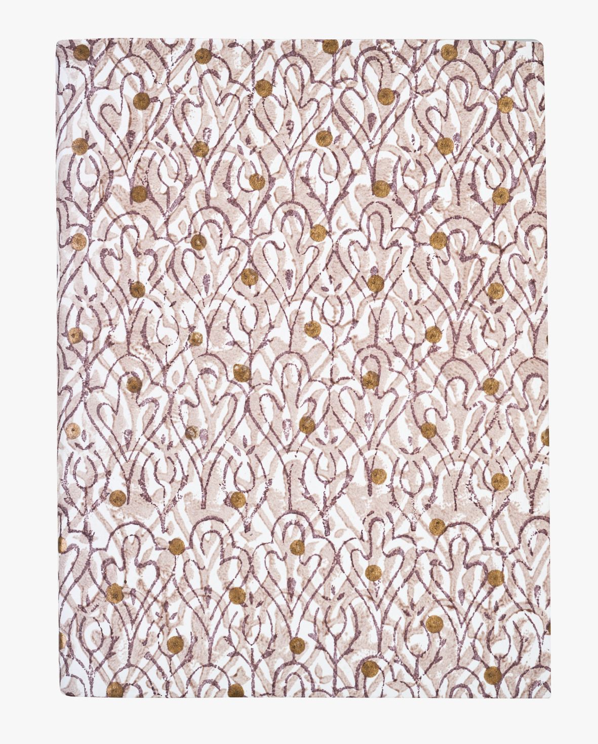 Notatbok lys brun - 15,25x20,3 cm