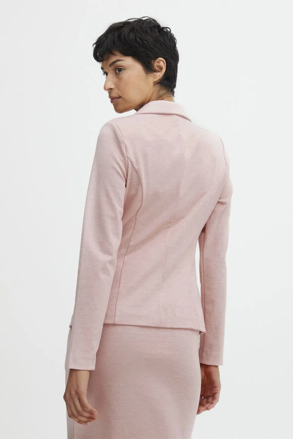 ICHI Kate blazer Rose smoke melange
