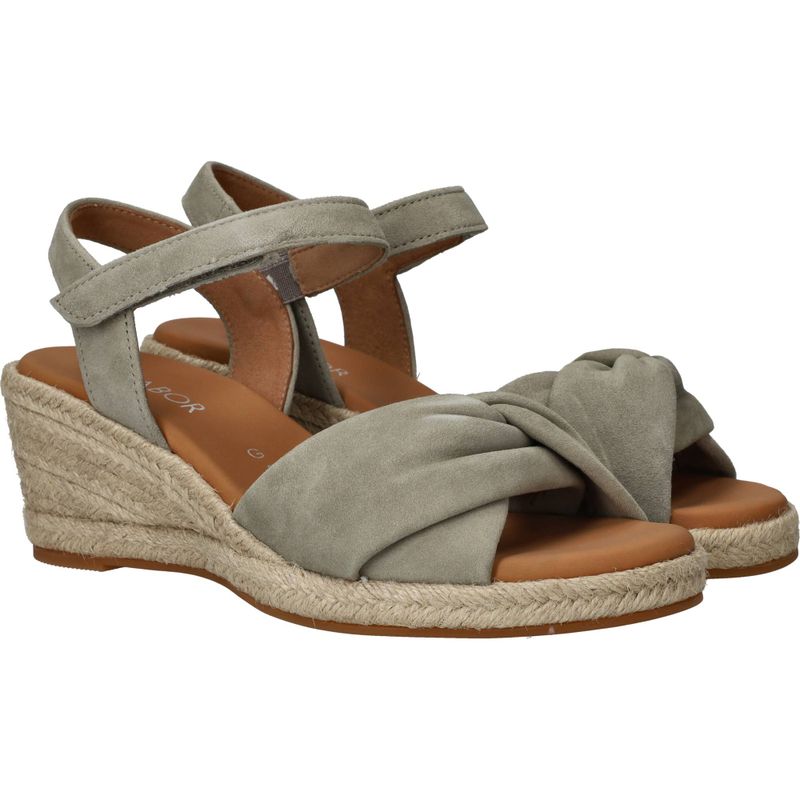 Gabor Espadrilles Grijs Dames