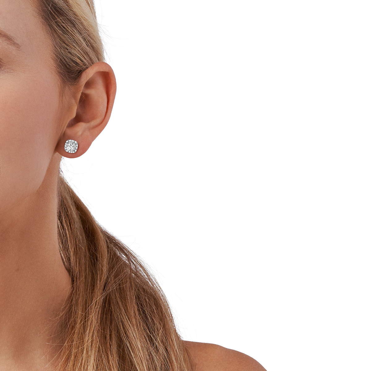 Boucles d'oreilles MICHAEL KORS argent 925 rhodié zirconias