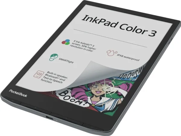 PocketBook InkPad Color 3 - eBook læser - Linux 4.9.56 - 32 GB - 7.8