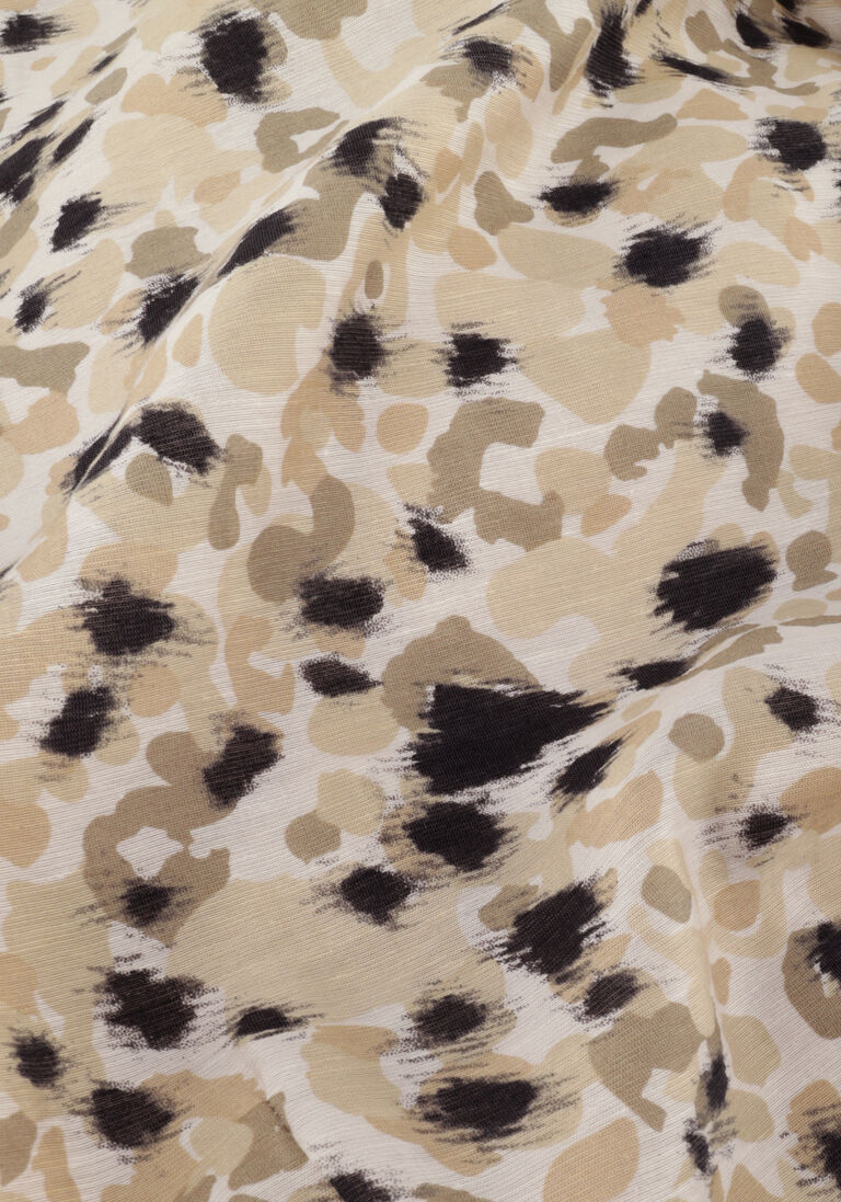 SECOND FEMALE beige second female midi jurk gaura wrap dress