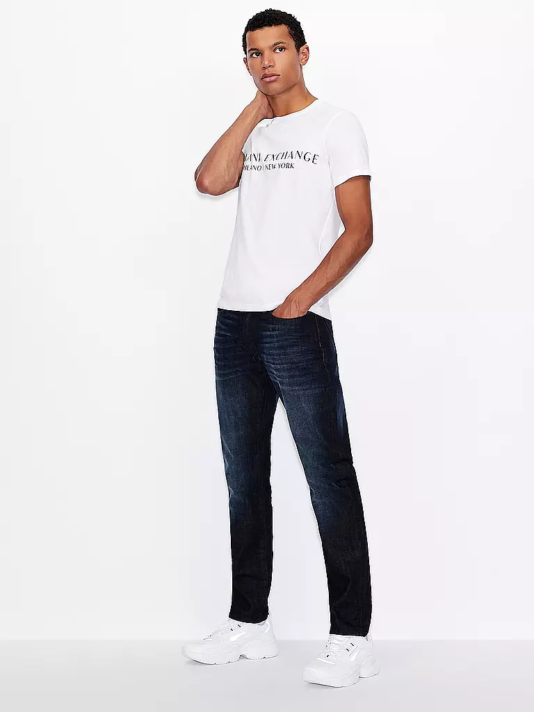 ARMANI EXCHANGE T-Shirt Slim Fit weiss