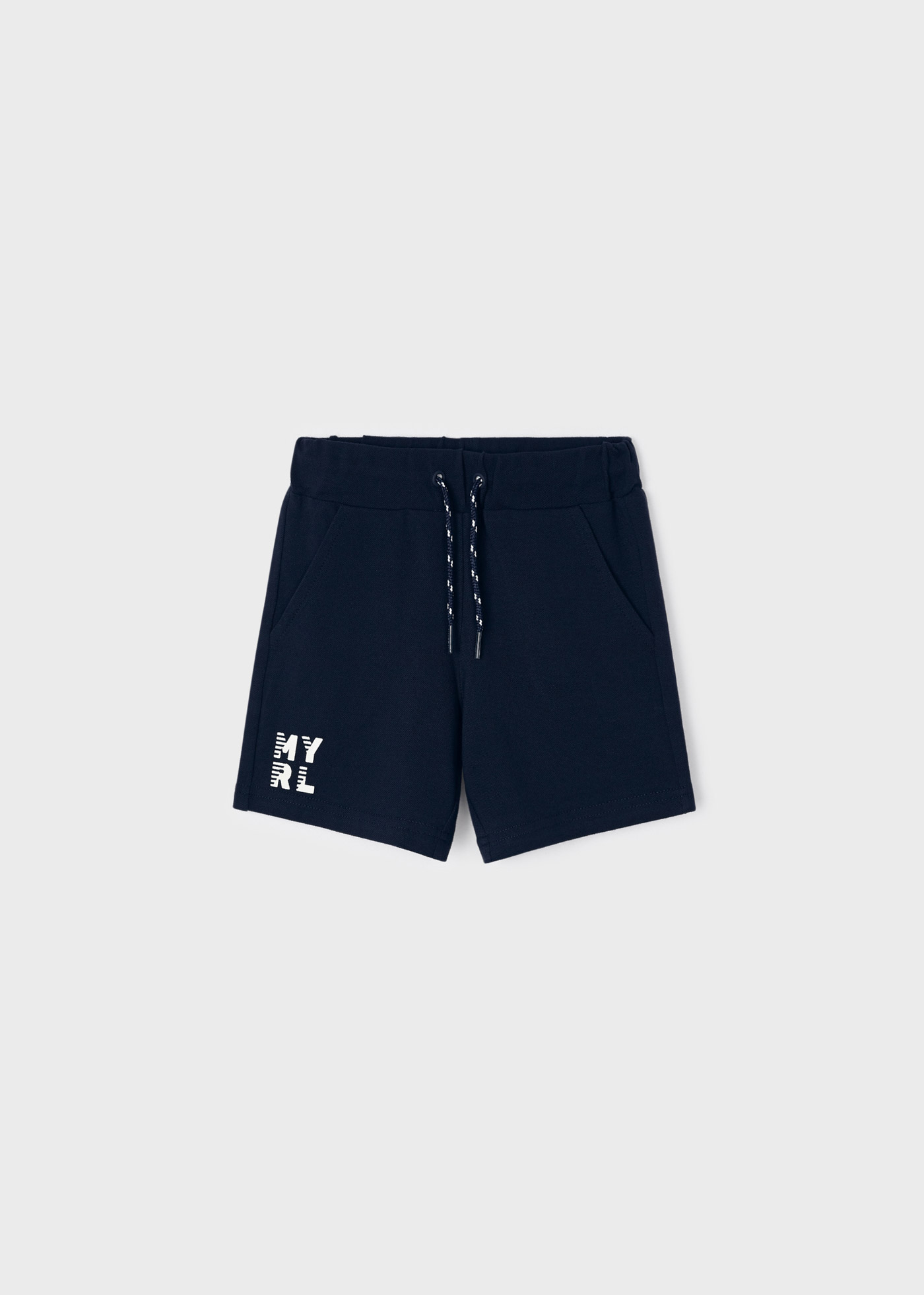 Bermudas de algodão sustentável para meninos