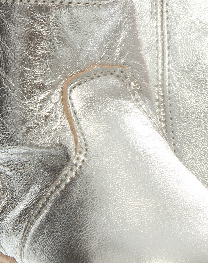 Krabbelschuhe BOBOTTE in silber