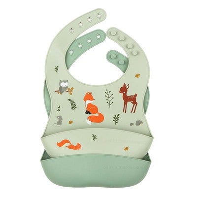 A Little Lovely Company Silikonsmekke 2-Pack, Skogsvenner