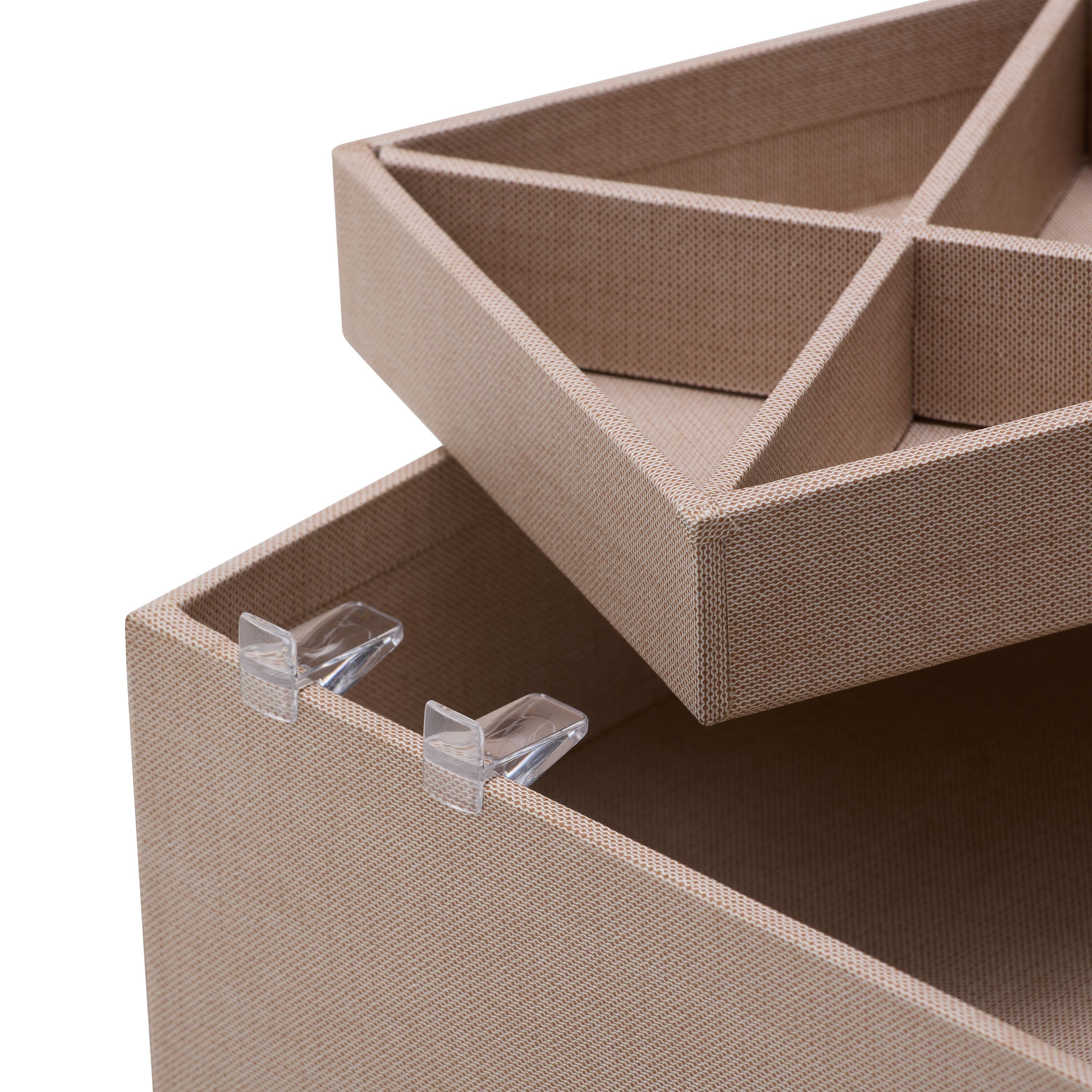 RE-STORE Büroablage - Beige / B: 33.0 cm x T: 11.0 cm x H: 3.5 cm
