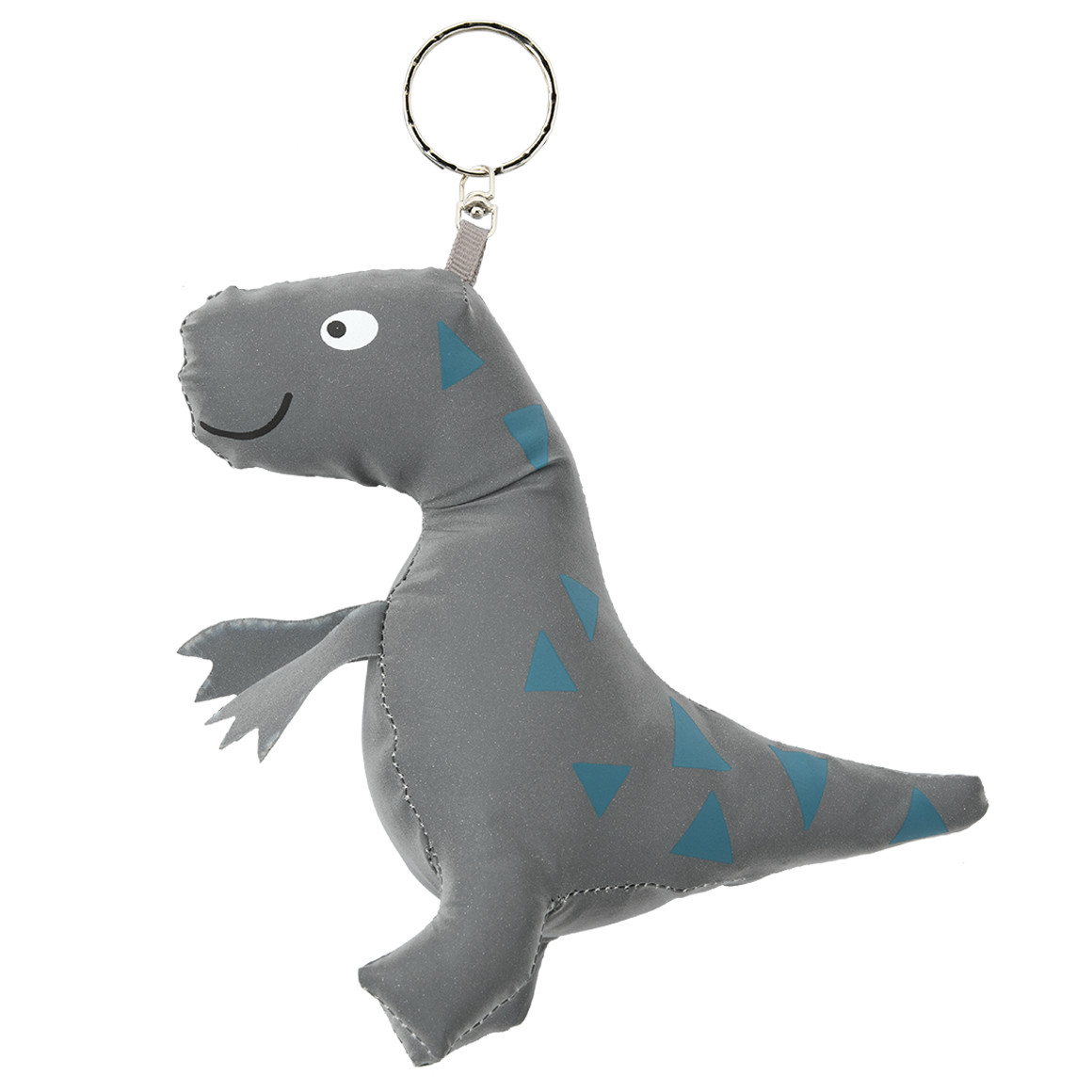 Topolino Reflektierender Anhänger Dino grau