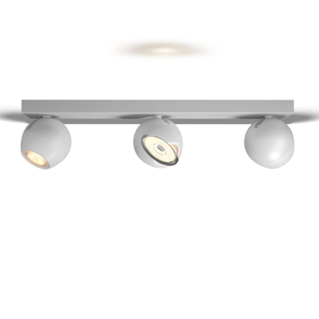 Philips Opbouwspot MyLiving Runner Aluminium 2 x 50W