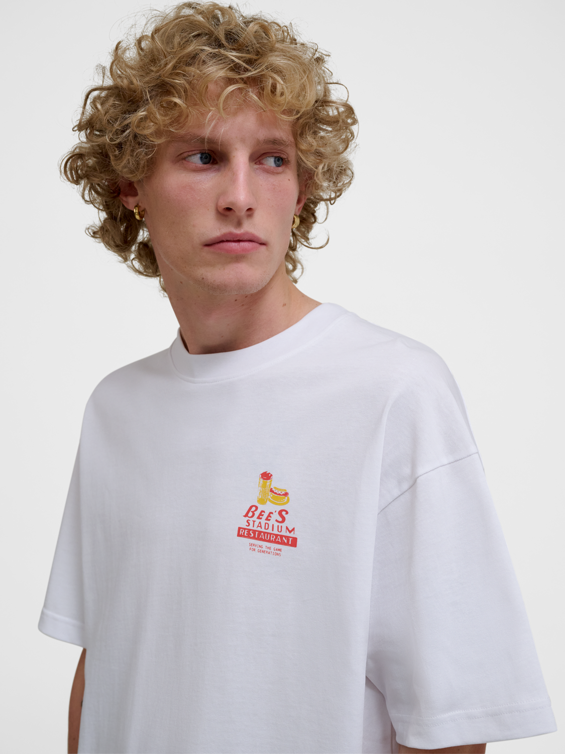 hmlLOOSE T-SHIRT S/S BEES STADIUM