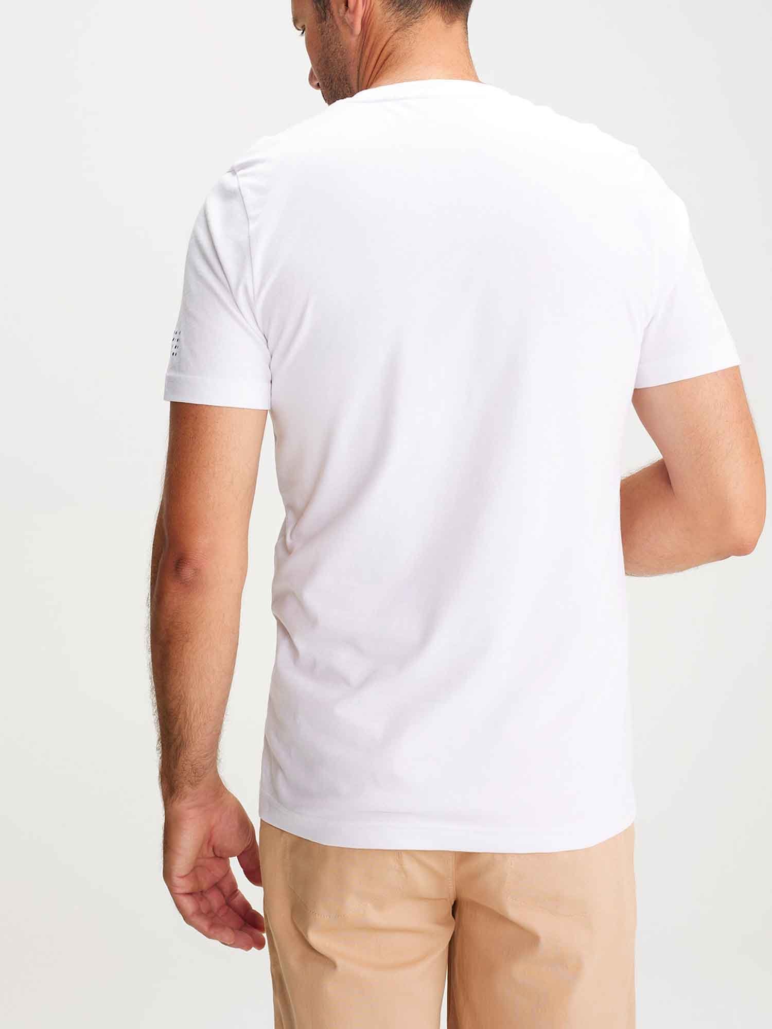 Tee Shirt Homme Manches Courtes Blanc