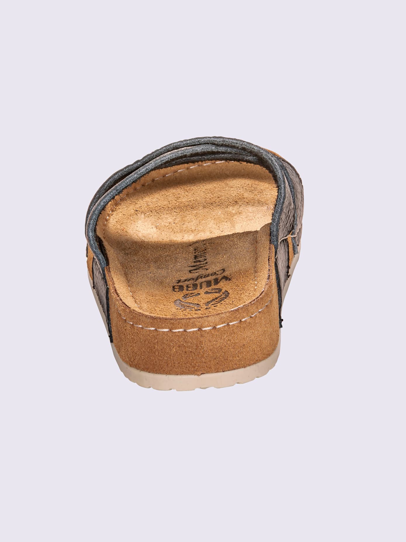Mules cuir vachette