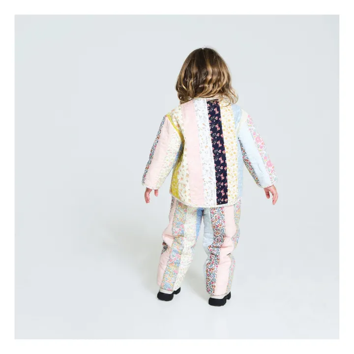 Esther Veste Matelassée Patchwork Bingley | Jaune