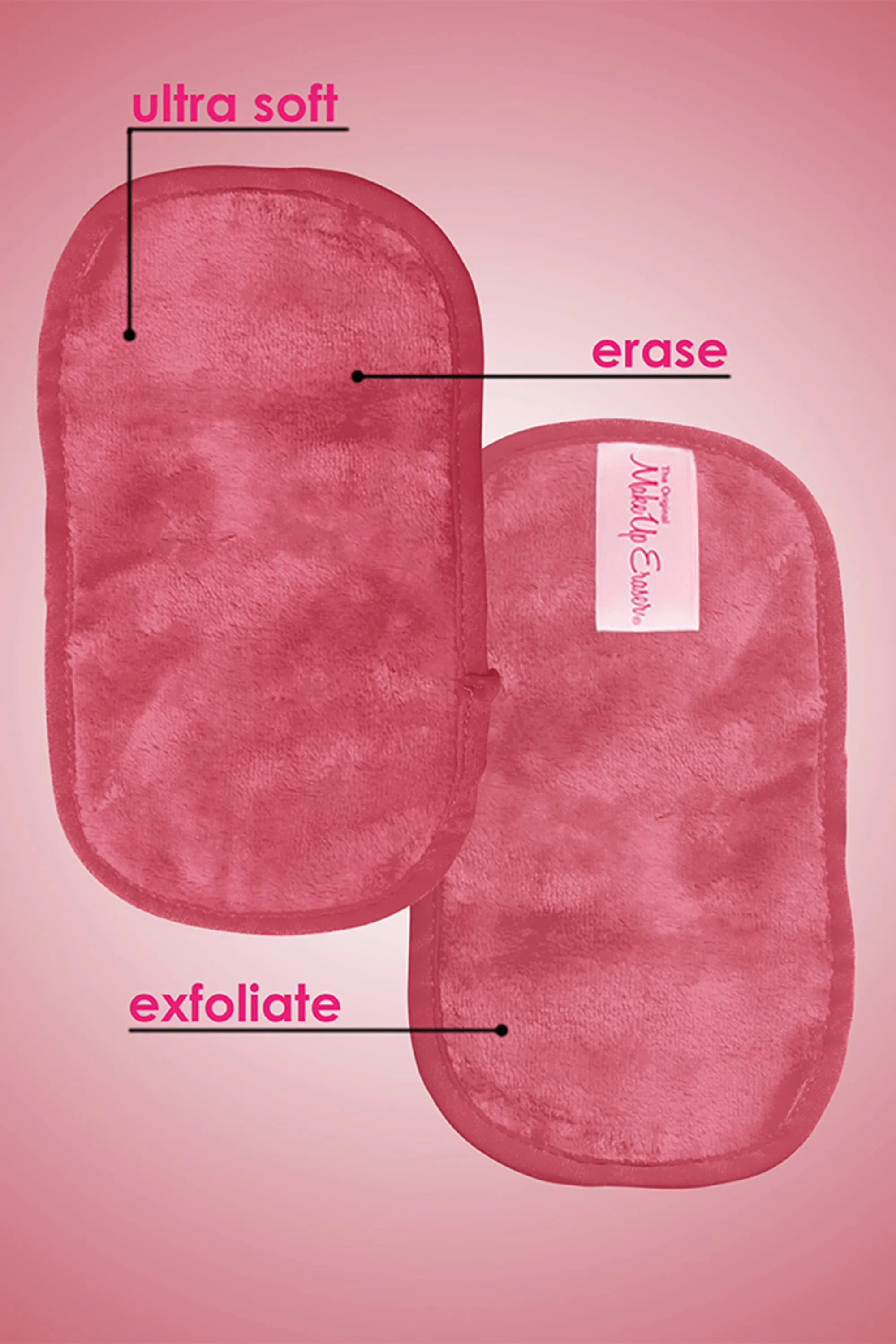 Makeup Eraser Kit 3 mini serviettes démaquillantes
